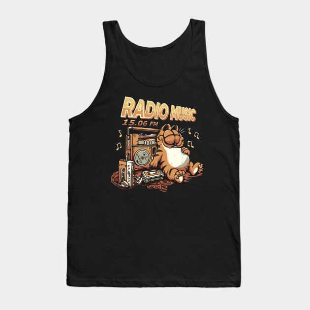 Radio Music Tank Top by footmark studio